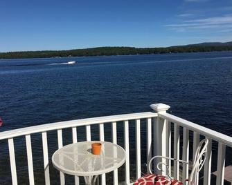 Location Location !!water Front Home Million Dollar Views Boat Slips And Docks - Sanbornton - Balcony
