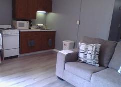 Quiet and comfortable fully furnished 1 bedroom apartment. - Wheeling - Pokój dzienny