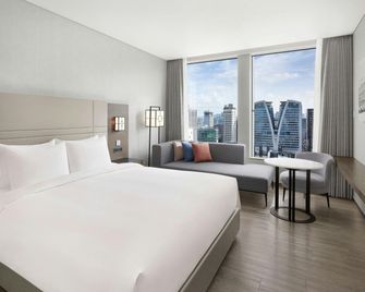 Courtyard by Marriott Seoul Myeongdong - Söul - Sovrum