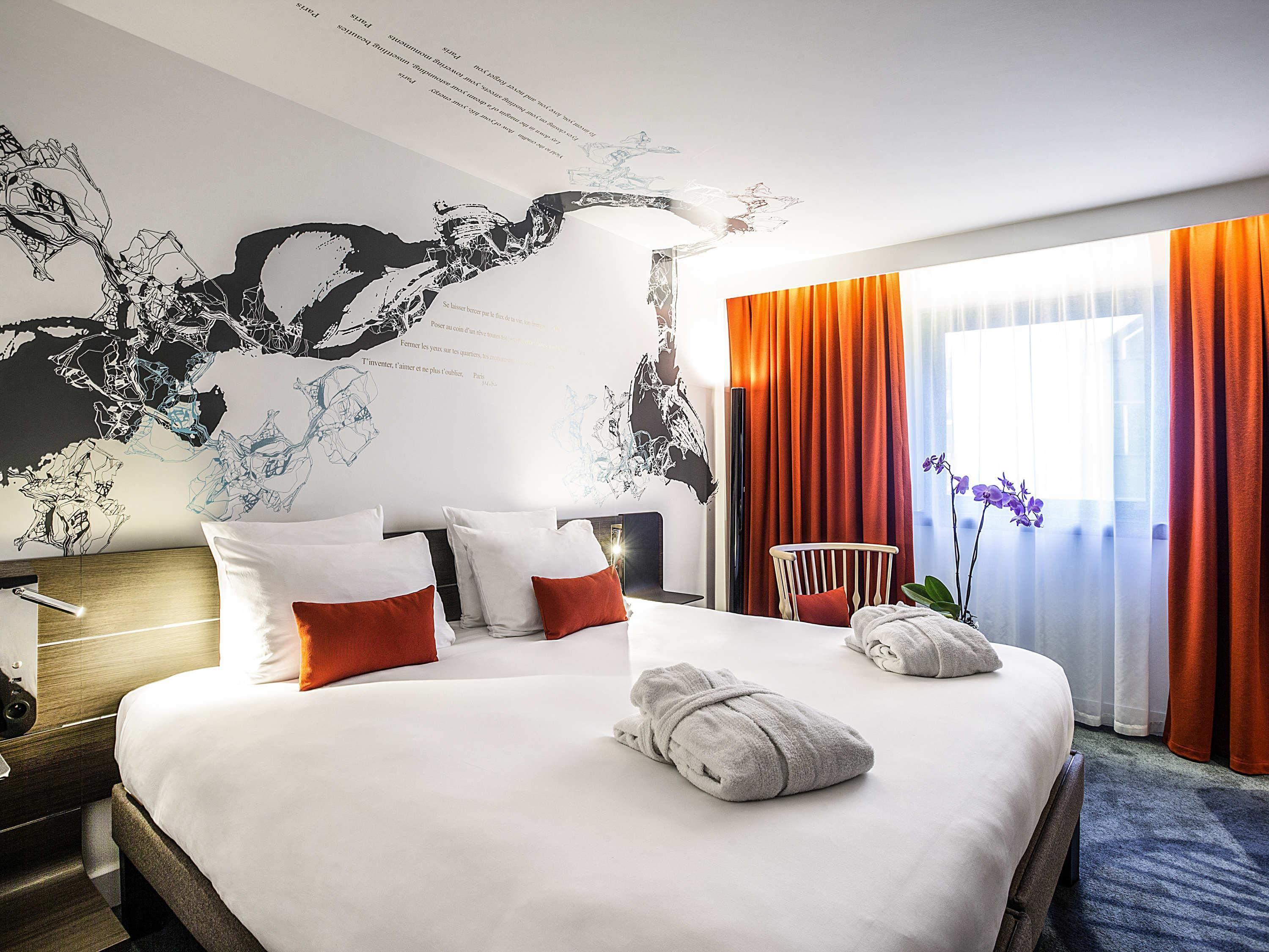 Novotel Paris Les Halles - פריז - חדר שינה