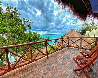 Zelune Luxury Lagoon Resort Bacalar - Adults Only - Bacalar - Balcón