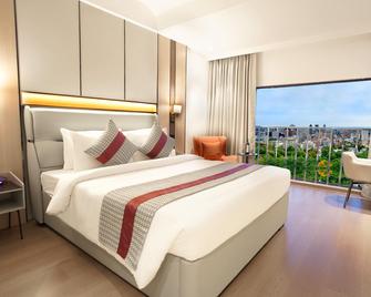 Orchid Hotel Chandigarh,Zirakpur - Chandigarh - Schlafzimmer