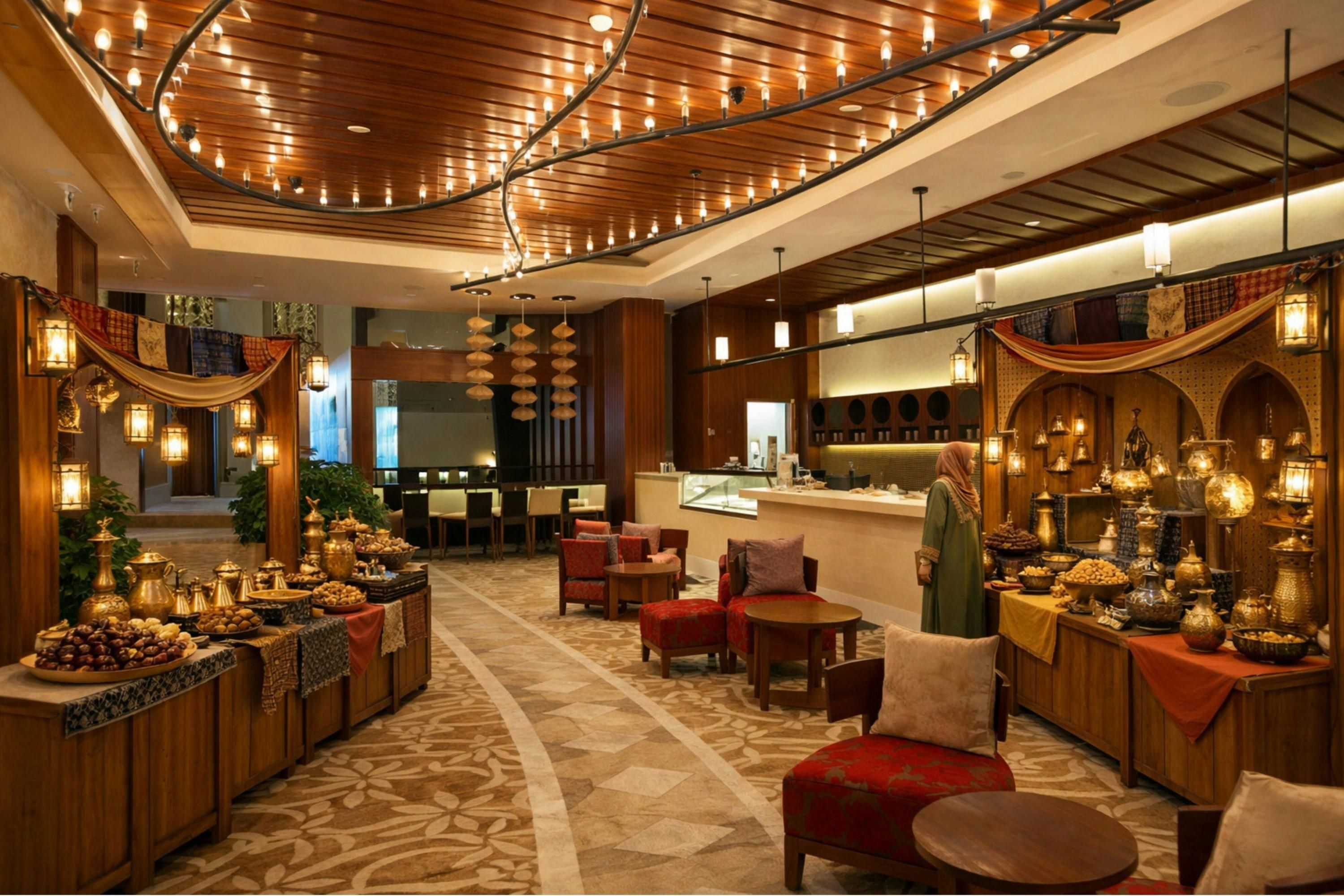 Marriott Hotel Al Jaddaf, Dubai - דובאי - מסעדה