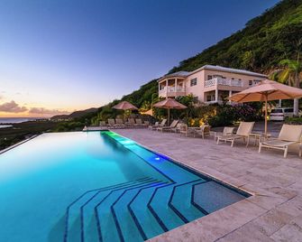 Luxury 5-Bedroom Villa with Oceanview Infinity Pool & Spectacular Sunsets - Old Road - Pool