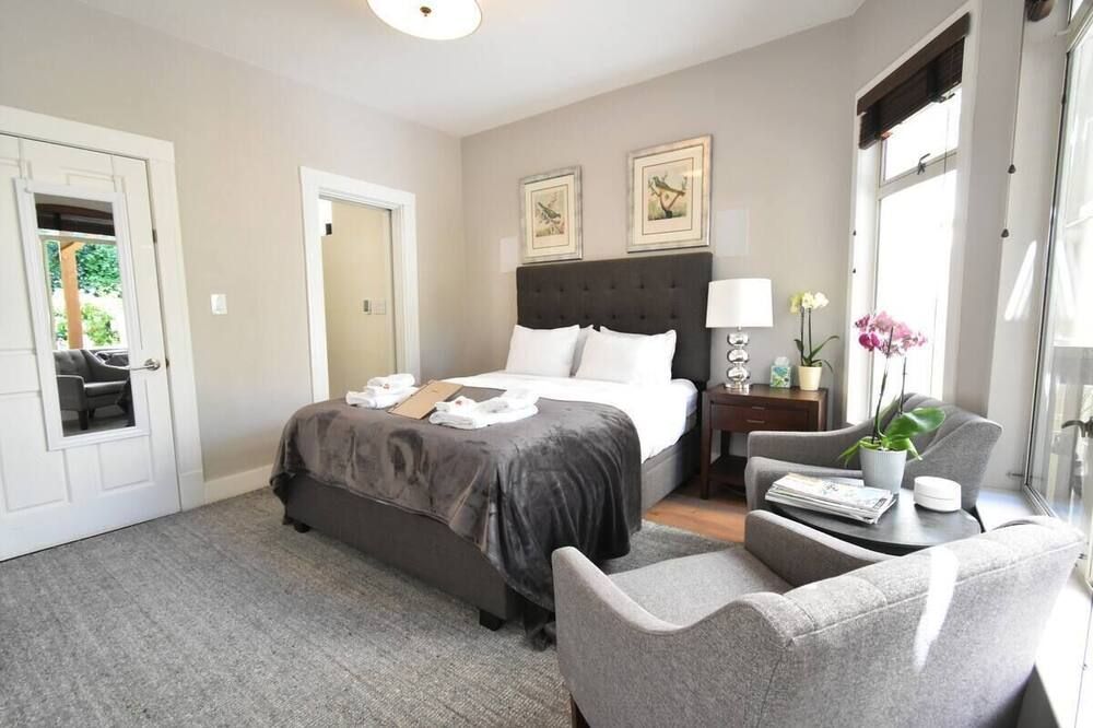 Cheerful Suite w/ Garden, Steps from Dolores Park - سان فرانسسكو - غرفة نوم