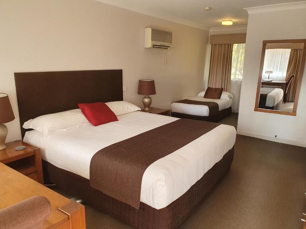 The Aston Motel Tamworth - טמוורת' - חדר שינה