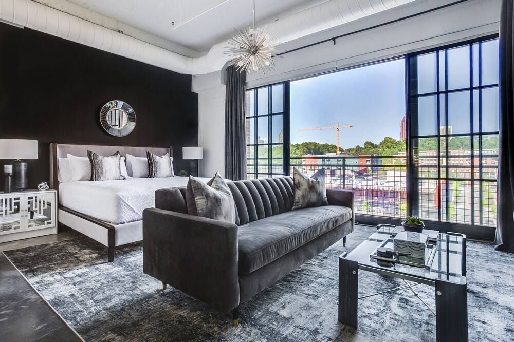 Ponce City Market - Edison Loft by Atlanta Luxury Rentals - Atlanta - Bedroom