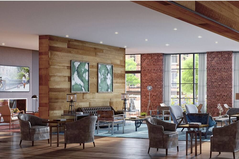 Large Alcove Sundrenched Studio in Luxury Doorman Building Prime Location - ברוקלין - טרקלין