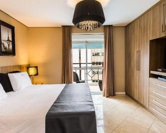 Hotel E Flat Valentini Di Lucca - Curitiba - Bedroom