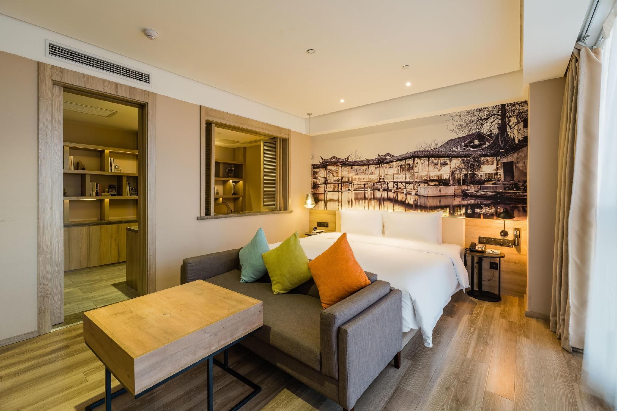 Atour Hotel Huzhou Changxing - Huzhou - Slaapkamer