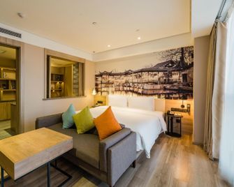 Atour Hotel Huzhou Changxing - Huzhou - Slaapkamer