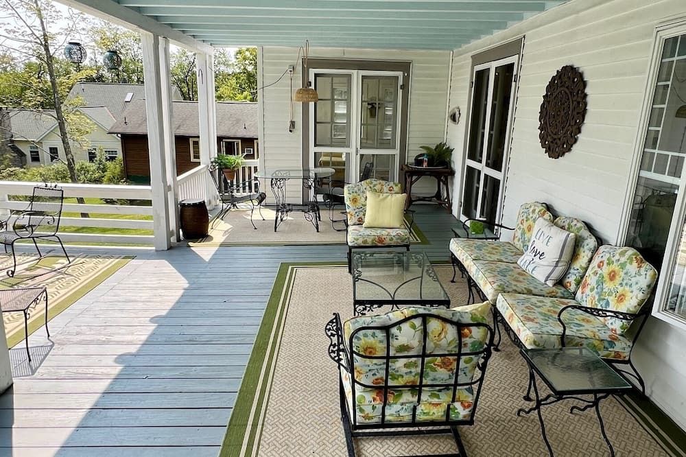 Large, charming lake cottage nestled in the heart of our private lake community.