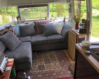 Aberdeenshire Airstream - Unwind in retro style - Alford - Sala de estar
