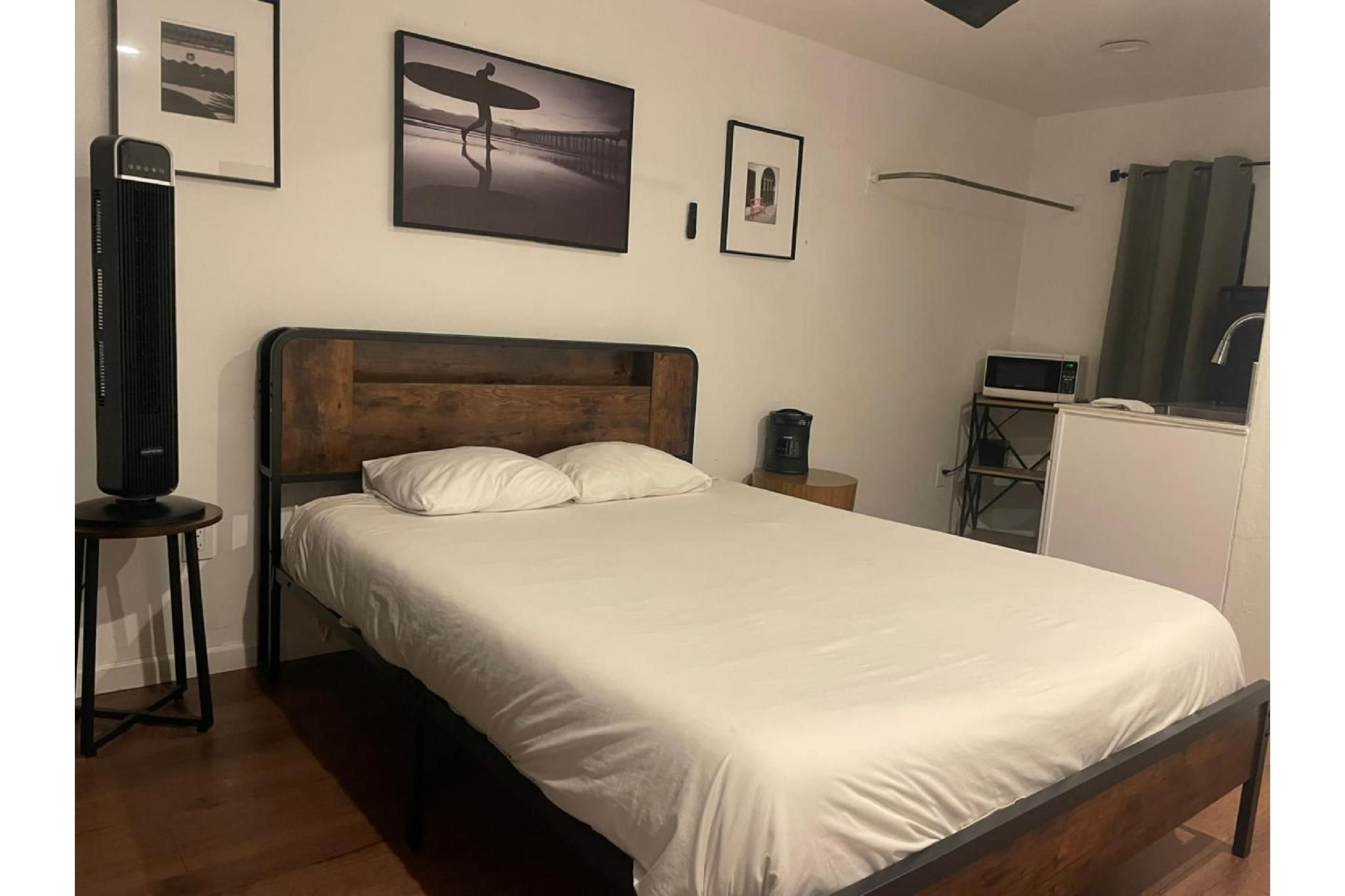 Garden Motel Redwood City Ca - רדווד סיטי - חדר שינה