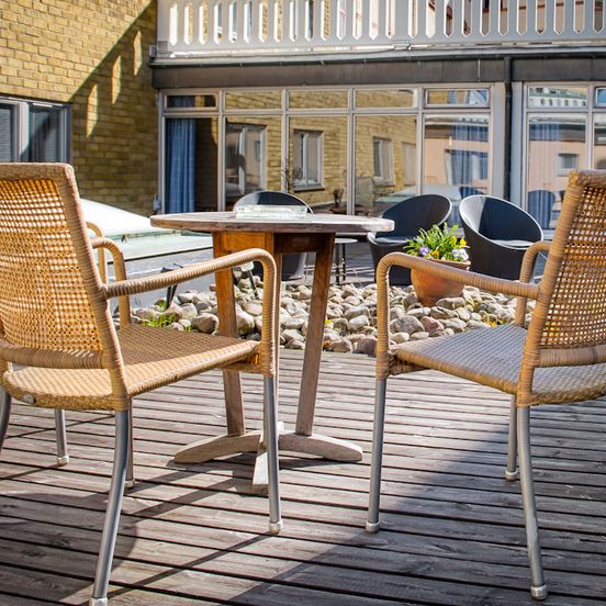 Balcony view of Teaterhotellet