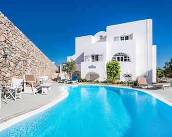 Lavarock Villa - Thera - Zwembad