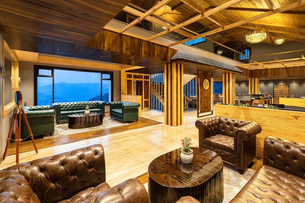 Justa Cliffend Resort & Spa, Mashobra - שימלה - לובי