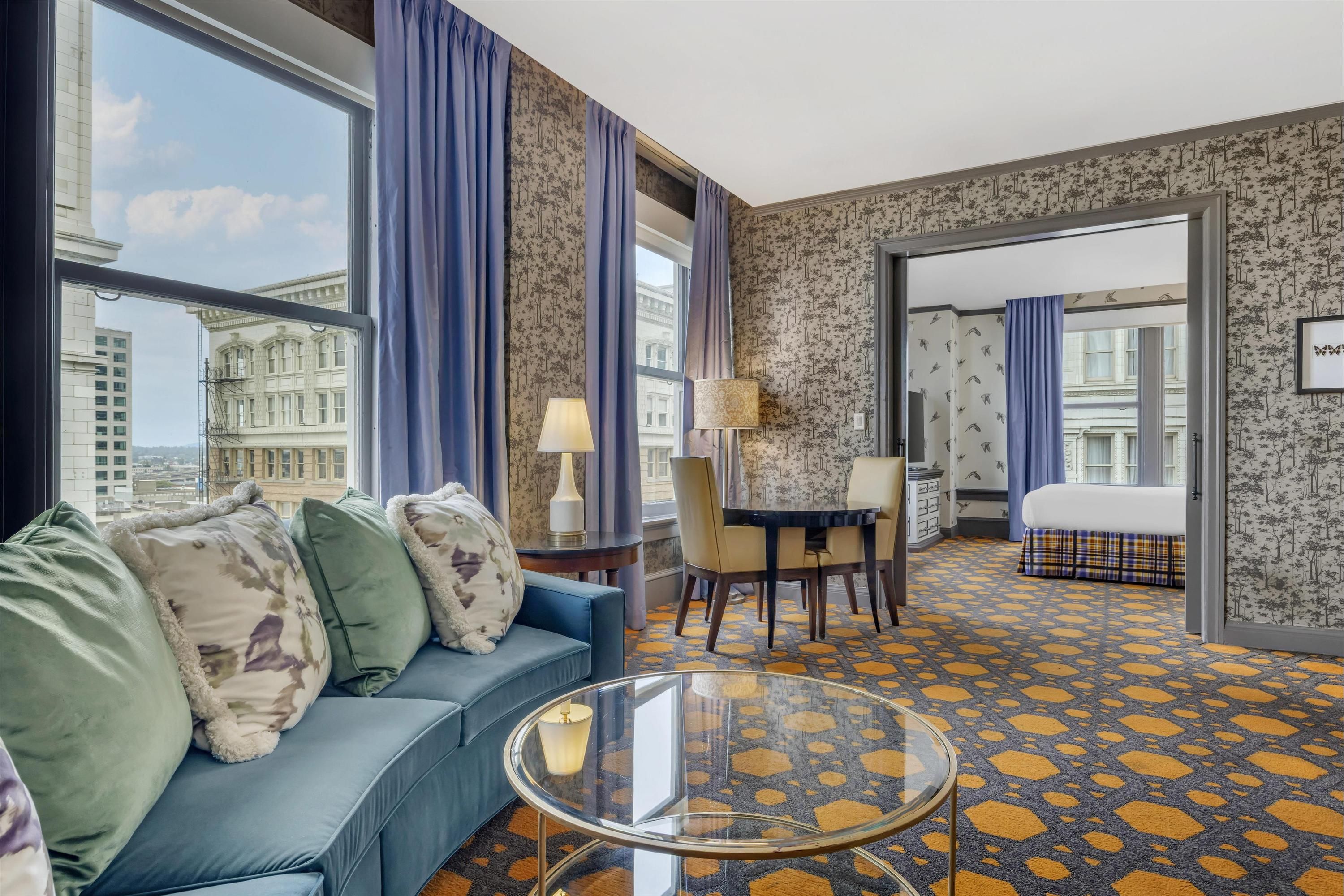 ذا رويال سونيستا بورتلاند داون تاون - بورتلاند (اوريغون) - غرفة نوم