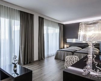 Hotel Des Bains Terme - מונטגרוטו טרמה - חדר שינה