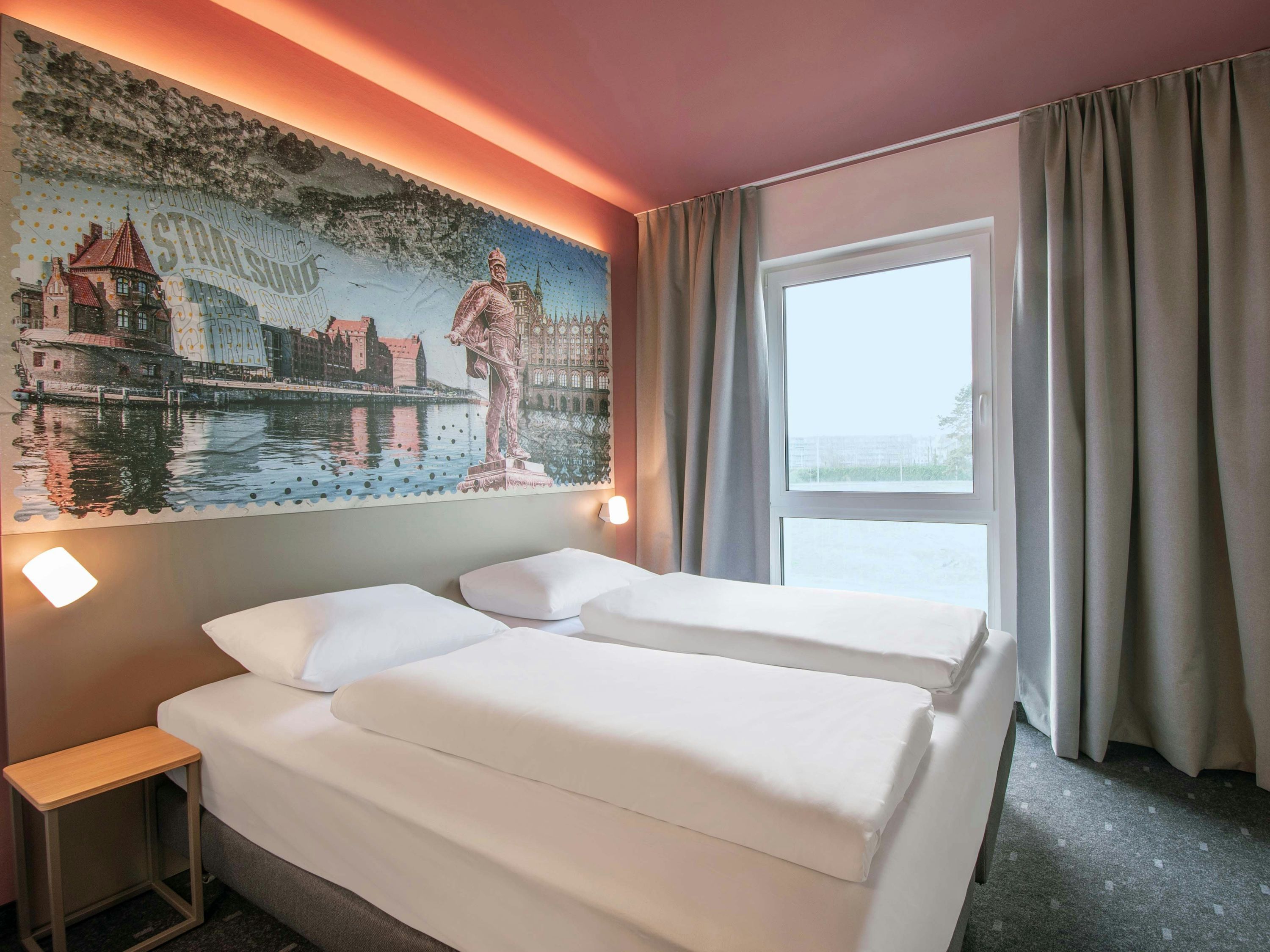 B&b Hotel Stralsund - שטרלזונד - חדר שינה
