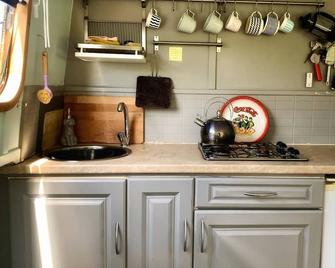 5 star stunning houseboat, no experience required - Monasterevin - Kitchen