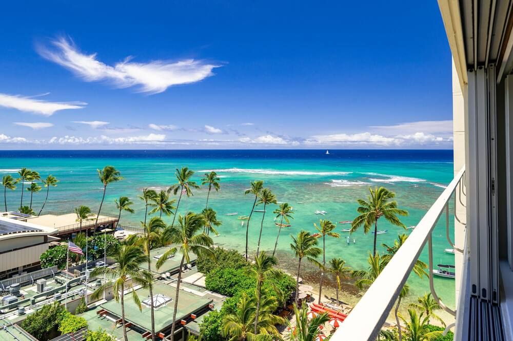 Ocean & Diamond Head views from quiet end of Waikiki Beachfront! FREE Parking - هونولولو - شاطئ