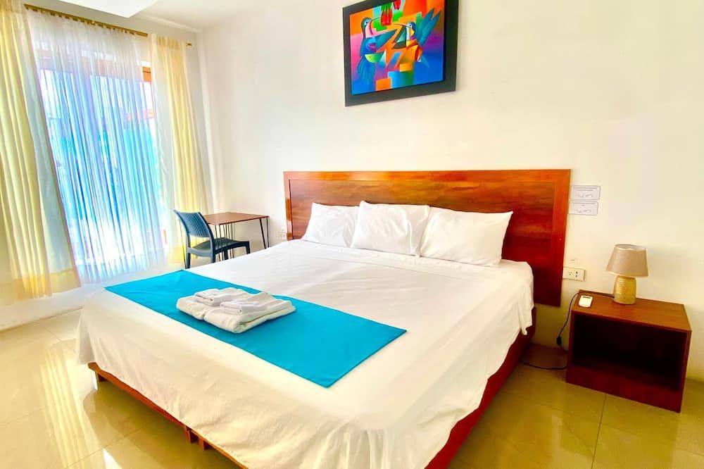 Galápagos Isabela Hotel Loja - Puerto Villamil - Camera da letto