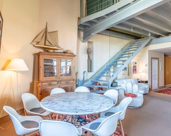 Sun Keyweek Duplex Breathtaking View Of The Ocean And Palace Gardens - Biarritz - Essbereich