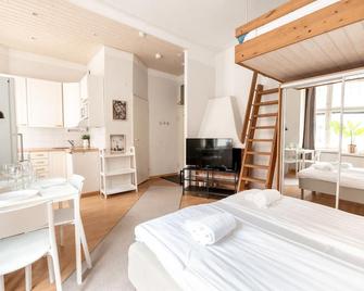 --2ndhomes Studios in Kamppi-- - הלסינקי - חדר שינה