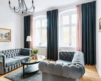 Apartament Nowe Miasto - Skwer Malarzy - Ґожув-Велькопольський - Вітальня