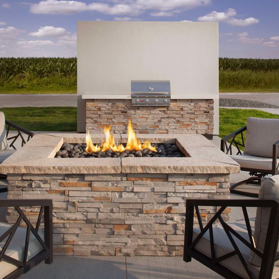 Patio view of Hampton Inn Ogallala