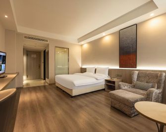 Hualong Meichen Hotel - Ningbo - Slaapkamer