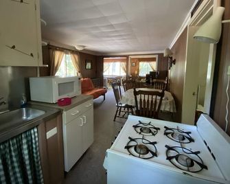 Waterfront Bellaire Style Cabins 20 min from Downtown Traverse City - Cabin #4 - Traverse City - Kitchen