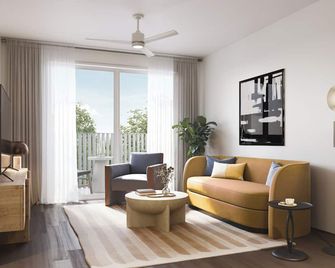 The Code Hotel - Austin - Vardagsrum