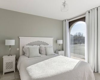 Domaine du Grand Bec - Le Tennis, swimming pool, tennis, beach, sea view - Villerville - Chambre