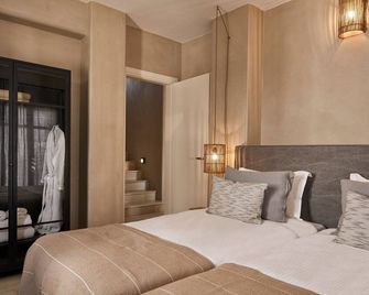 Luxury Naxos Villas Elegant Villa Air Conditioning Private Pool - Naxos - Habitación