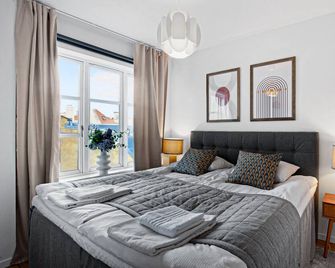Haven - Popular 2-bdr Apt in Central Copenhagen - Kopenhagen - Schlafzimmer