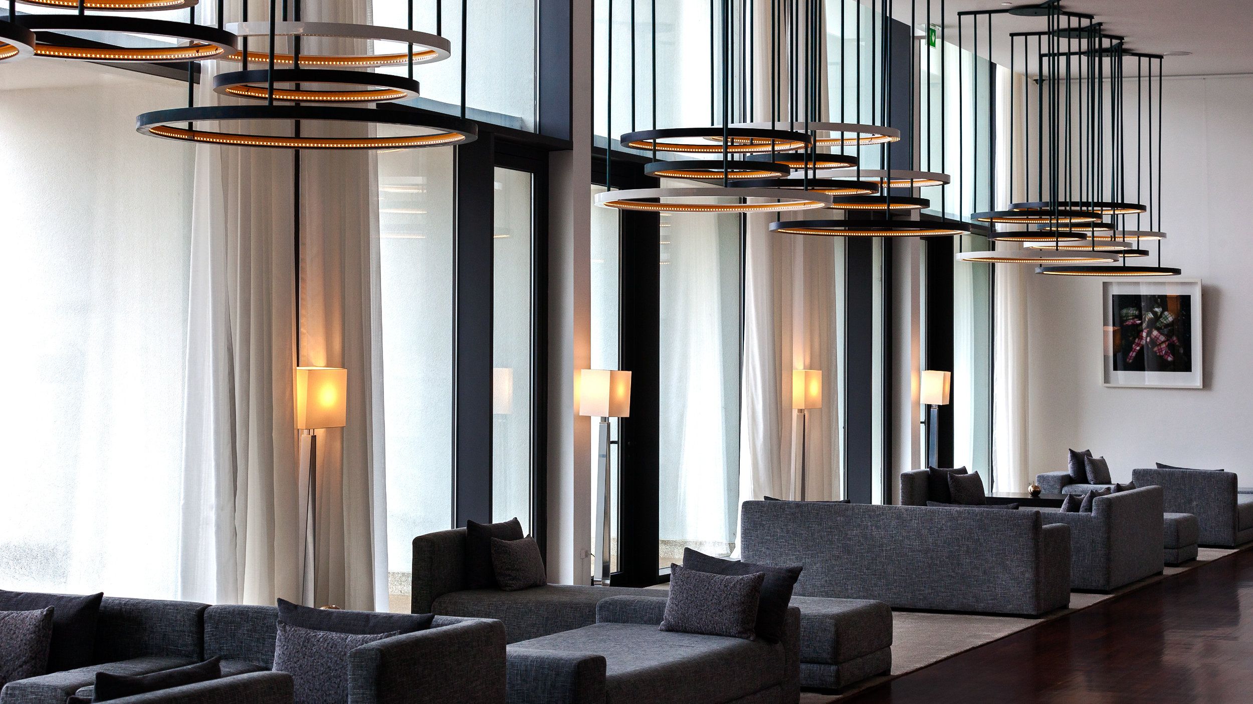 Vista Lobby do null localizado em null. Imagem fornecida por Leonardo