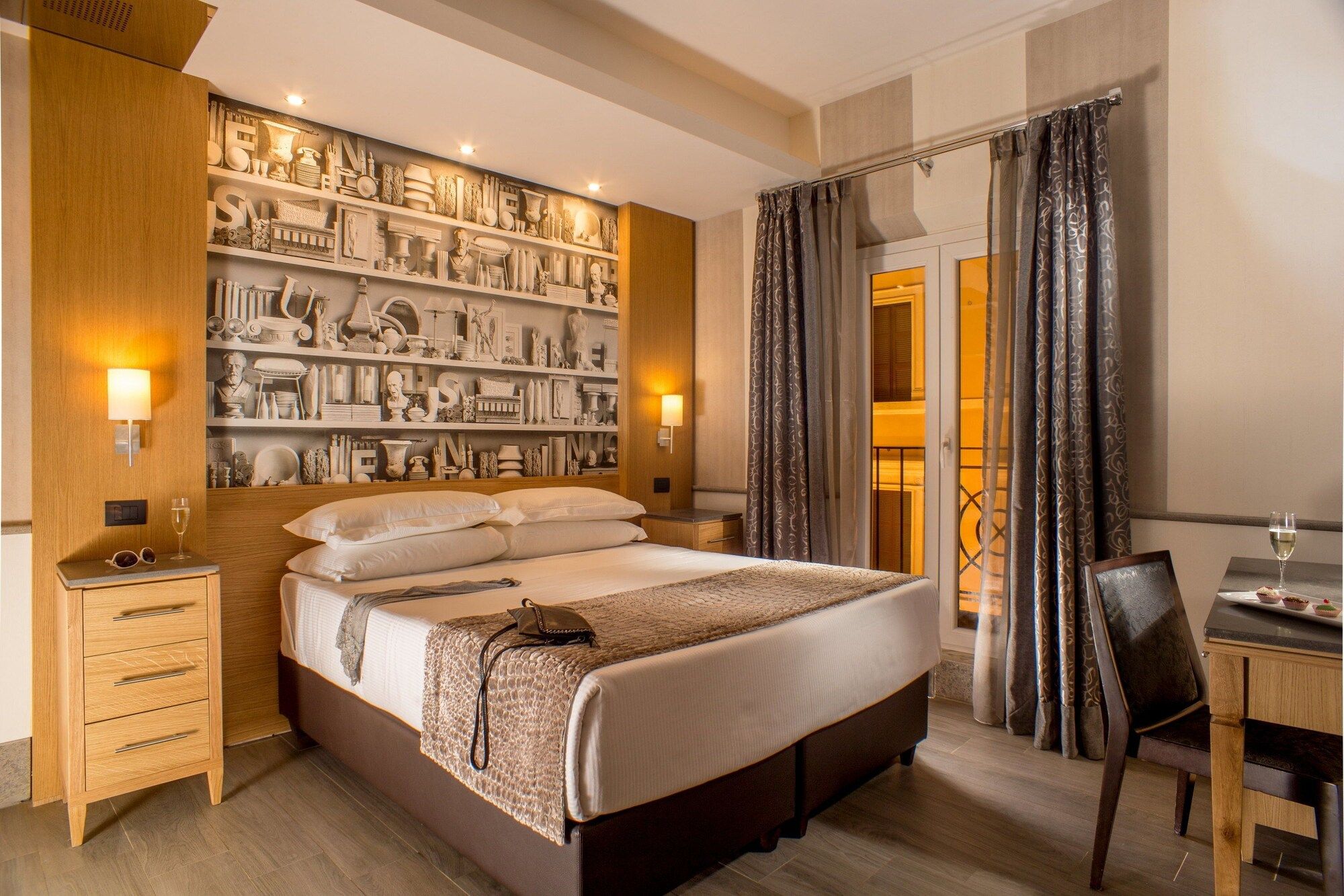 Hotel Royal Court - רומא - חדר שינה