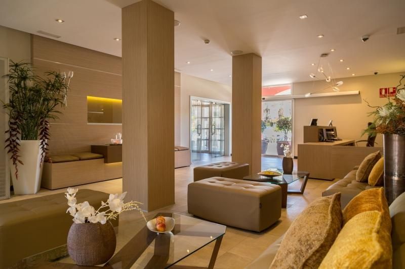 آبارتمينتوس مارولا بارك - بلايا دي لاس الأمريكتين - ردهة