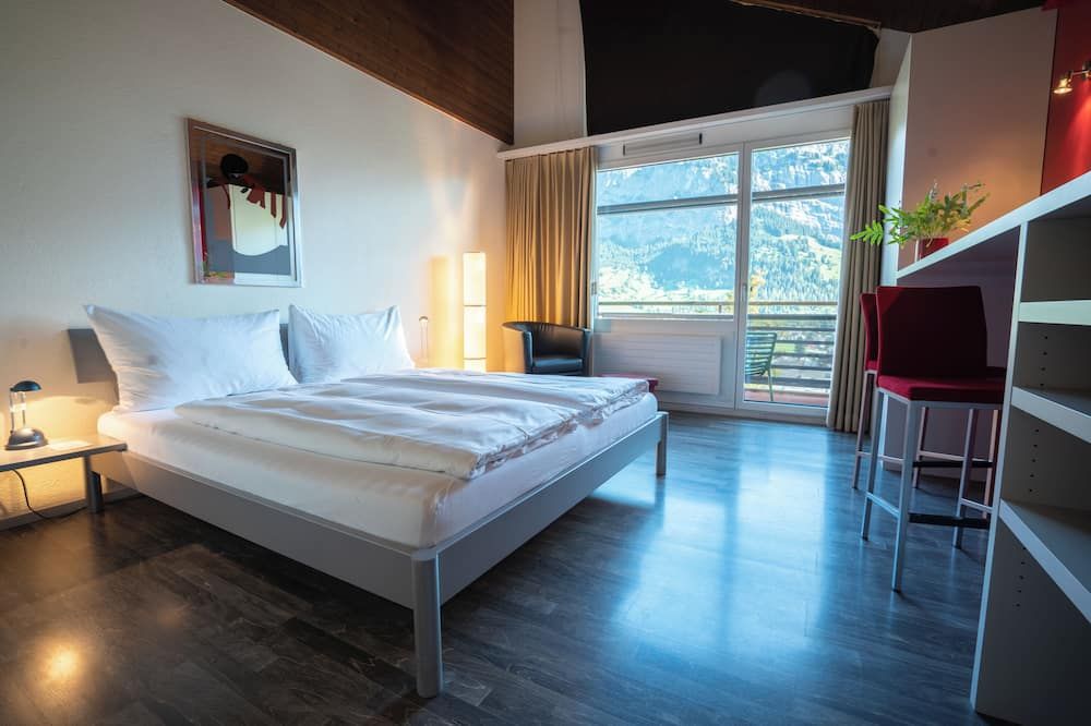 Hôtel des Alpes - Flims - Sypialnia