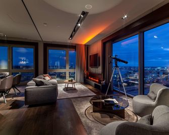 b'mine Frankfurt Airport, WorldHotels Crafted - Frankfurt am Main - Living room