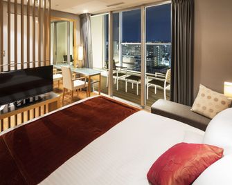 Hotel Mystays Oita - Ōita - Schlafzimmer
