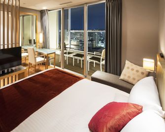 Hotel Mystays Oita - Oita - Slaapkamer
