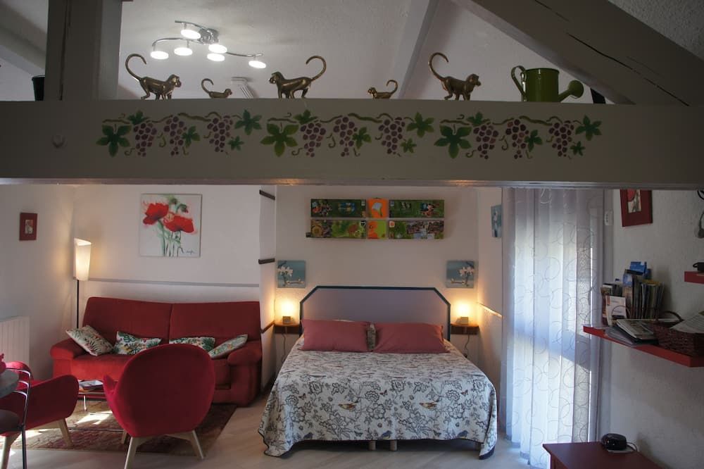 Very well-equipped gîte, quiet and comfortable. - שמפיו - חדר שינה