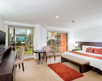 Hotel Parque 97 Suites - Bogota - Sypialnia