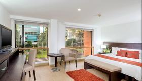 Hotel Parque 97 Suites - Bogota - Sypialnia