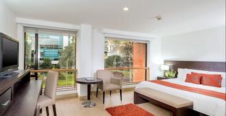 Hotel Parque 97 Suites - Bogotá - Soveværelse