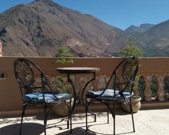 Riad Atlas Panorama / Imlil Accommodation - Asni - Balkon