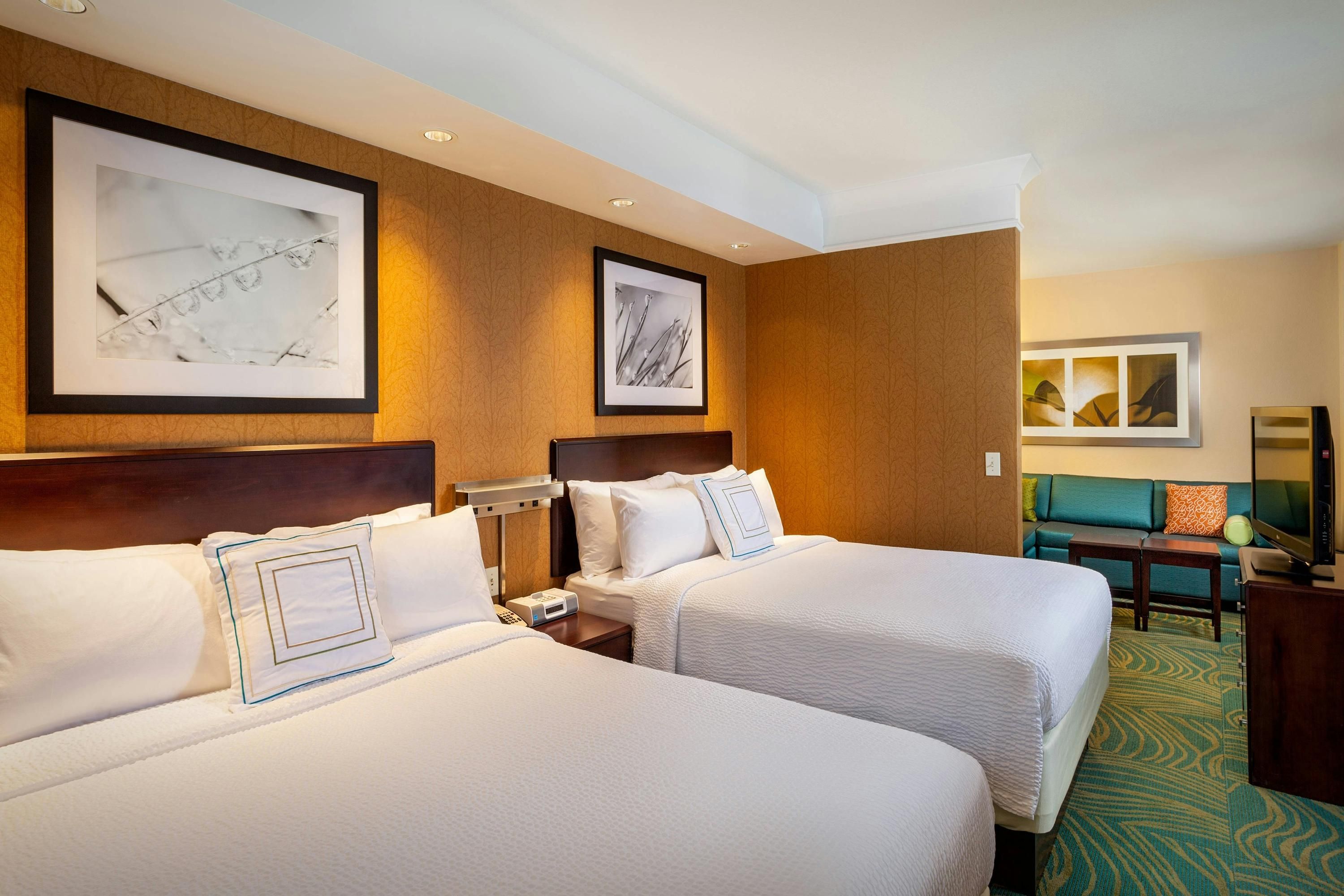 SpringHill Suites by Marriott Modesto - Modesto - Bedroom